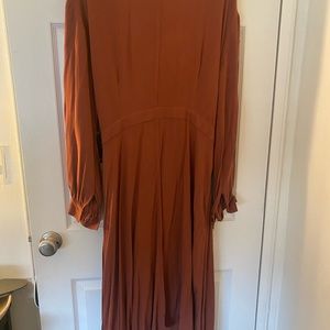 ELOQUII brown wrap dress- New size 18